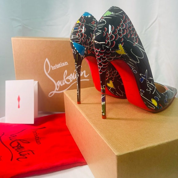 louboutin graffiti heels